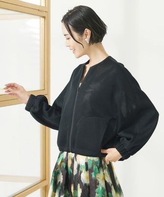 ［小さいサイズ］シアーメッシュダンボールブルゾン