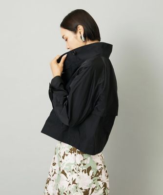 クルニ　スタンドショートブルゾン　ジャケット　ベスト　ブルーグレー 楽天市場】【SALE／52%OFF】モーターサイクルスタンドブルゾン niko