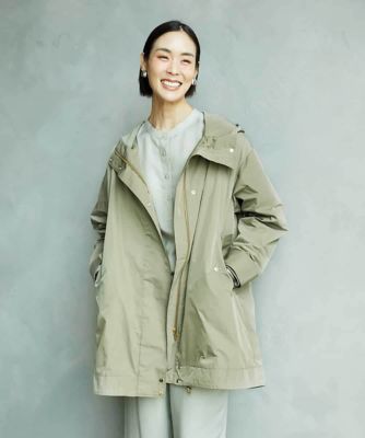 ＜MICHELKLEIN(Women/小さいサイズ)＞［小さいサイズ］キルトライナー付きフードコート