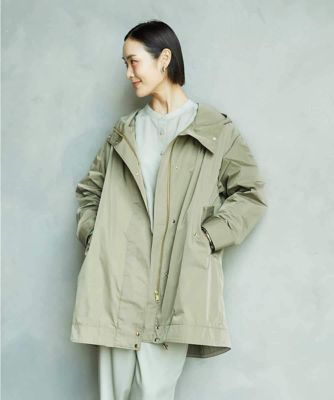 小さいサイズ］キルトライナー付きフードコート | MICHELKLEIN