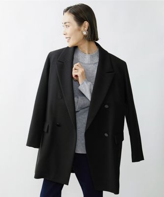 ［小さいサイズ］ジャージーメルトンダブルブレストジャコット