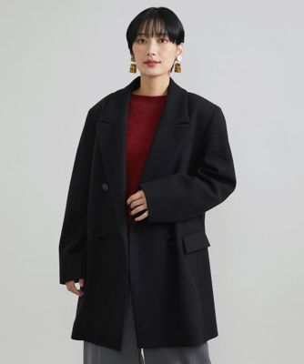 ［小さいサイズ］ジャージーメルトンダブルブレストジャコット