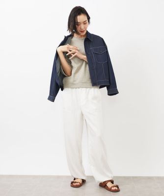 ミッシェルクラン（MICHEL ）/[小さいサイズ]オーバーサイズトラッカージャケット 小さいサイズ］オーバーサイズトラッカージャケット | MICHELKLEIN