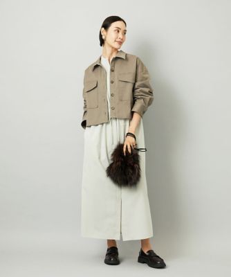 ミッシェルクラン（MICHEL ）/[小さいサイズ][セットアップ対応]チノダブルポケットブルゾン 小さいサイズ］［セットアップ対応］チノダブルポケットブルゾン