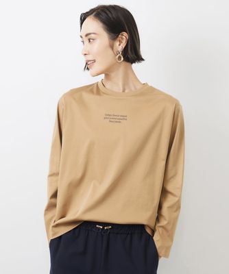［小さいサイズ］ロングスリーブロゴＴシャツ