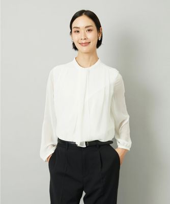 小さいサイズ］ボウタイ付き2WAYブラウソー | MICHELKLEIN(Women