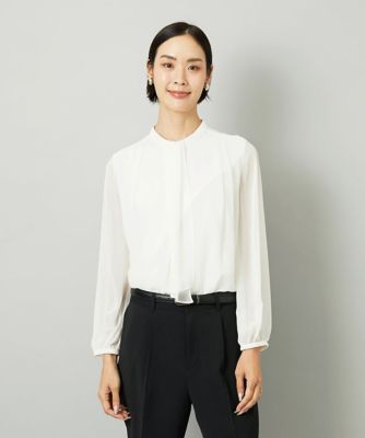 小さいサイズ］ボウタイ付き2WAYブラウソー | MICHELKLEIN(Women