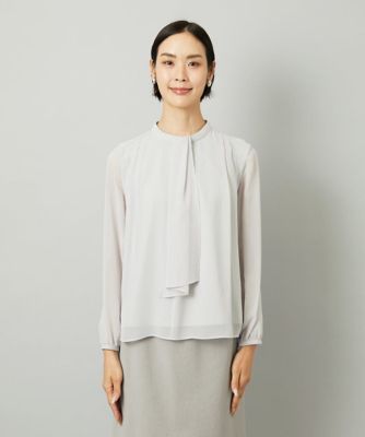 小さいサイズ］ボウタイ付き2WAYブラウソー | MICHELKLEIN(Women