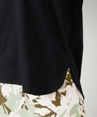 小さいサイズ］ラメチュールスリーブ異素材カットソー | MICHELKLEIN