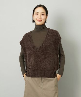 小さいサイズ］［レイヤードにおすすめ］シアーハイネック