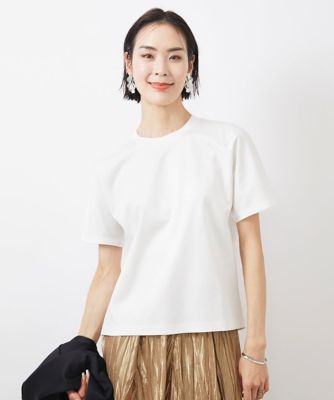 ミッシェルクラン（MICHEL ）/[小さいサイズ]ワンポイント刺繍Tシャツ 小さいサイズ］ワンポイント刺繍Tシャツ | MICHELKLEIN(Women/小さい