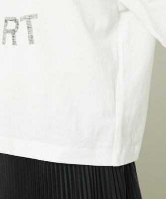 ［小さいサイズ］リバースサイドプリントロゴＴシャツ