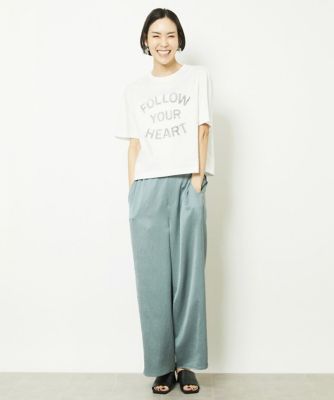 ［小さいサイズ］リバースサイドプリントロゴＴシャツ
