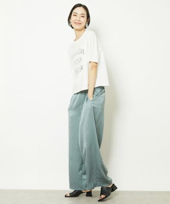［小さいサイズ］リバースサイドプリントロゴＴシャツ