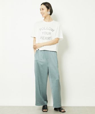 ［小さいサイズ］リバースサイドプリントロゴＴシャツ