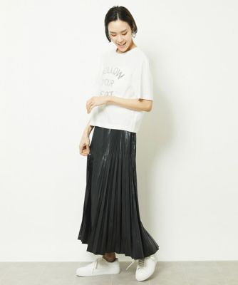 ［小さいサイズ］リバースサイドプリントロゴＴシャツ