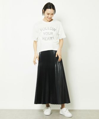 ［小さいサイズ］リバースサイドプリントロゴＴシャツ
