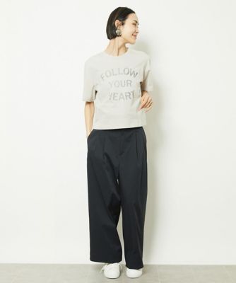 ［小さいサイズ］リバースサイドプリントロゴＴシャツ