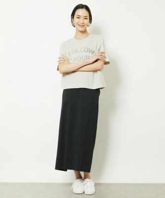 ［小さいサイズ］リバースサイドプリントロゴＴシャツ