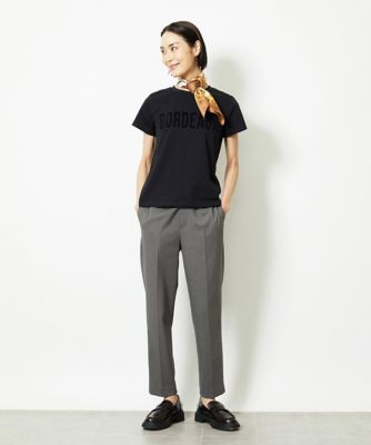 小さいサイズ］フロッキーロゴTシャツ | MICHELKLEIN(Women/小さい