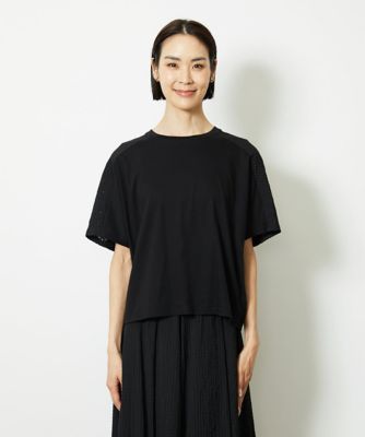 小さいサイズ］トリオシアーチェックカットソー（セットアップ