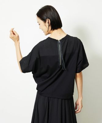 小さいサイズ］トリオシアーチェックカットソー（セットアップ