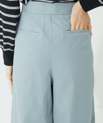 ［小さいサイズ］ソフトタッチチノワイドパンツ