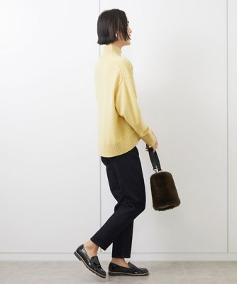 ［小さいサイズ］裏起毛ストレッチデニム（インディゴ）