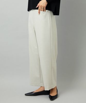 小さいサイズ］［定番人気］ストレッチ裏起毛ワイドパンツ