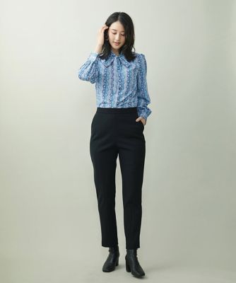 小さいサイズ］ストレッチテーパードパンツ（セットアップ対応