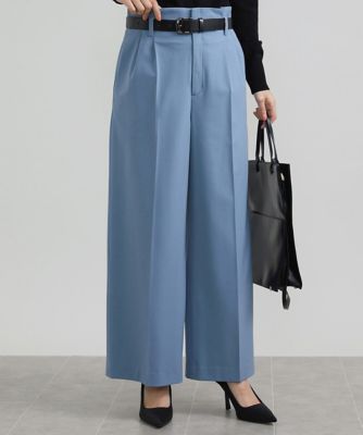 ＜MICHELKLEIN(Women/小さいサイズ)＞［小さいサイズ］２ＷＡＹストレッチハイウエストバレルパンツ