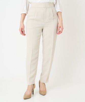 ＜MICHELKLEIN(Women/小さいサイズ)＞［小さいサイズ］ジョーゼットタックパンツ（セットアップ対応）