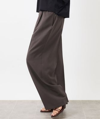 ［小さいサイズ］ストレッチツイルワイドパンツ