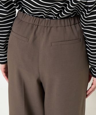 ［小さいサイズ］ストレッチツイルワイドパンツ