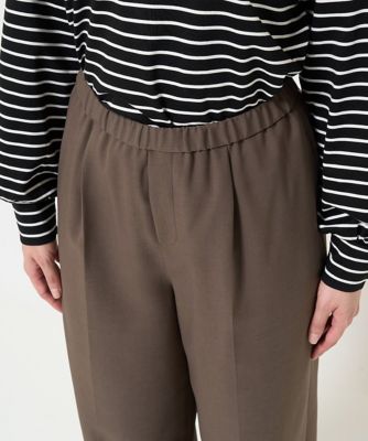 ［小さいサイズ］ストレッチツイルワイドパンツ