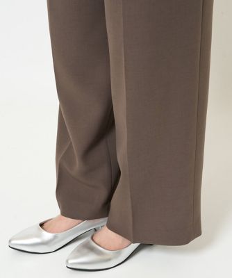 ［小さいサイズ］ストレッチツイルワイドパンツ