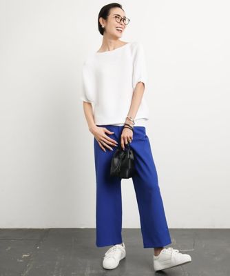 ［小さいサイズ］ドライストレッチワイドパンツ（定番人気）