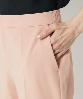 ［小さいサイズ］　ストレッチスリムテーパードパンツ（８分丈／定番人気）