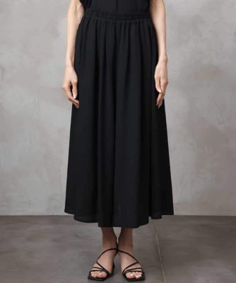 日本未入荷★Karen Millen コントラストギャザーワイドパンツ 小さいサイズ］楊柳ギャザーワイドパンツ（セットアップ対応