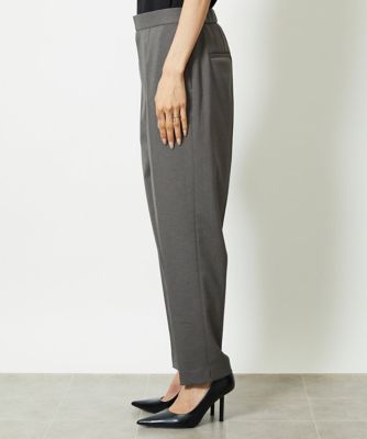小さいサイズ］ツイルストレッチテーパードパンツ | MICHELKLEIN(Women
