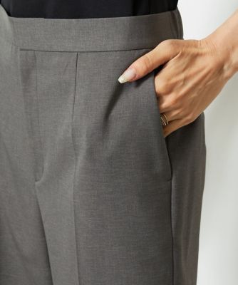 小さいサイズ］ツイルストレッチテーパードパンツ | MICHELKLEIN(Women