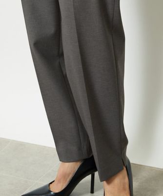 小さいサイズ］ツイルストレッチテーパードパンツ | MICHELKLEIN(Women