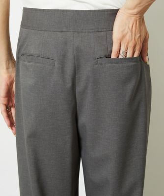 小さいサイズ］ツイルストレッチワイドパンツ | MICHELKLEIN(Women