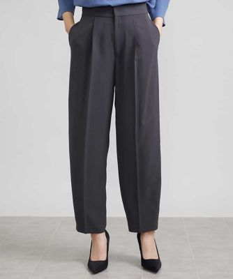 ＜MICHELKLEIN(Women/小さいサイズ)＞［小さいサイズ］ハイウエストバレルパンツ