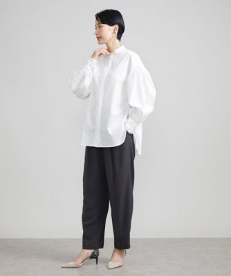 ［小さいサイズ］ハイウエストバレルパンツ