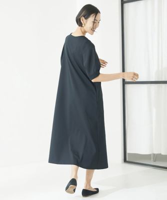 ［小さいサイズ］ボリュームスリーブポンチワンピース