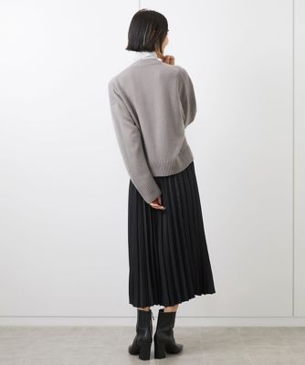 ［小さいサイズ］ラムウールＶネックカーディガン