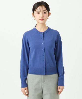 小さいサイズ］コンパクトクルーネックカーディガン | MICHELKLEIN
