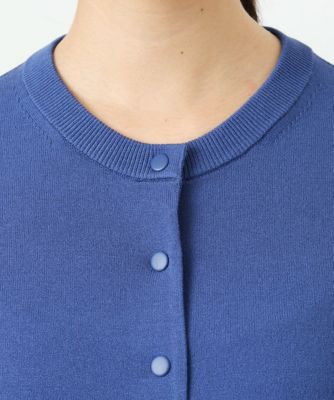 小さいサイズ］コンパクトクルーネックカーディガン | MICHELKLEIN