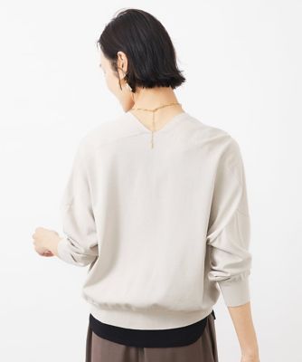 ［小さいサイズ］ホールガーメント（Ｒ）Ｖネックカーディガン